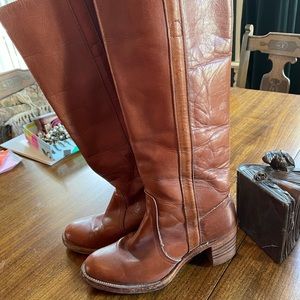 Vintage (1970-ish) Frye Knee High Boots